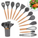 KIT COMPLETO: 33 PEÇAS - Antiaderentes Ceramic Premium C/ Panela de Pressão + Kit de utensílios