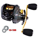 Carretilha de Pesca 10Kg Drag  SNAKE