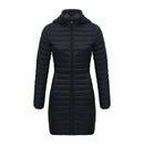 Casaco Feminino de Inverno Acolchoado de Algodão