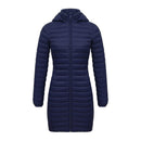 Casaco Feminino de Inverno Acolchoado de Algodão