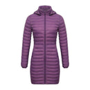 Casaco Feminino de Inverno Acolchoado de Algodão