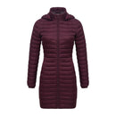 Casaco Feminino de Inverno Acolchoado de Algodão