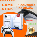 Game Stick Pro™ - 4k (20 MIL JOGOS) + 1 CONTROLE GRÁTIS (OFERTA LIMITADA ATÉ HOJE!)