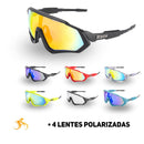 Kit Óculos Polarizado Cycle 4 Lentes