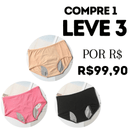 FluxeFree - Calcinha Absorvente Antivazamento(COMPRE 1 LEVE 3)