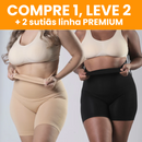 Modela Fit - Short Modelador COMPRE 1, LEVE 2 + BRINDE 2 Sutiãs Sem Costura