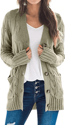 Cardigan Feminino de Tricô Confortável KnitElegance