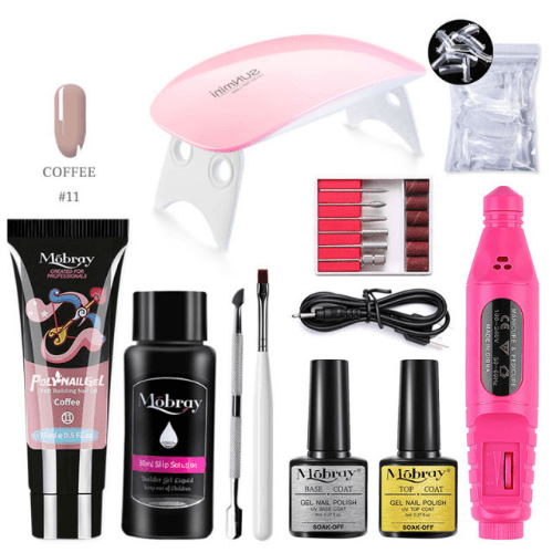 Kit Unhas de Gel Profissionais [12 pc]