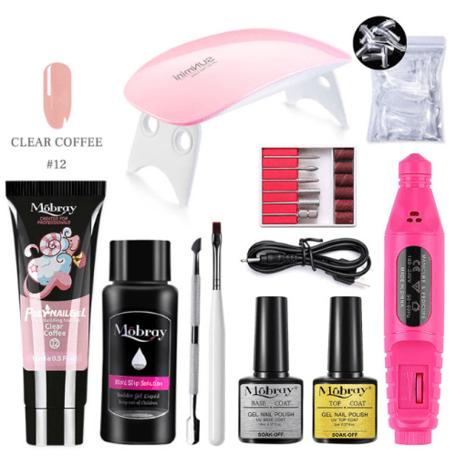 Kit Unhas de Gel Profissionais [12 pc]