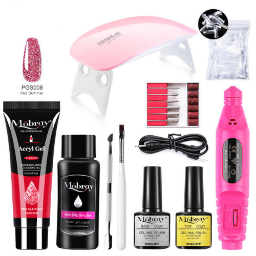Kit Unhas de Gel Profissionais [12 pc]