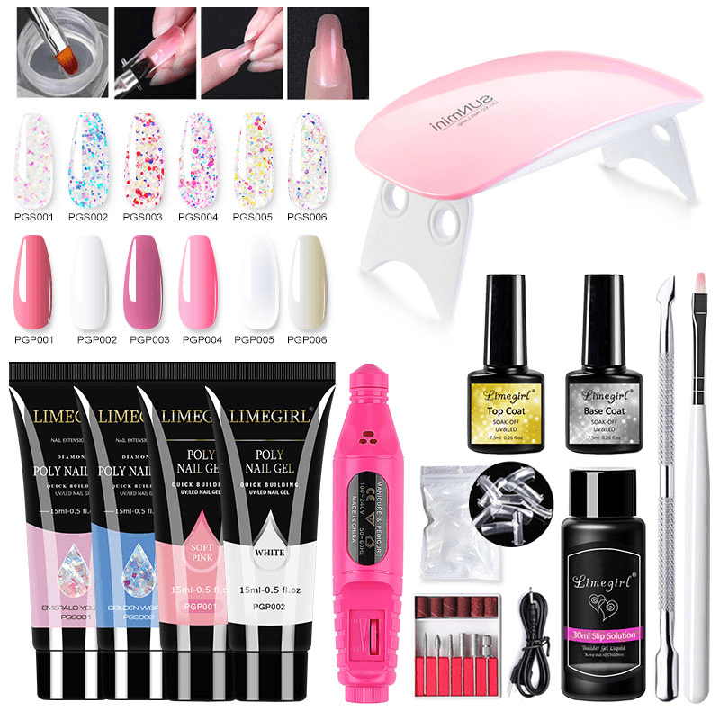 Kit Unhas de Gel Profissionais [12 pc]