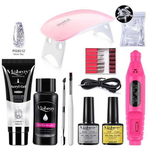 Kit Unhas de Gel Profissionais [12 pc]