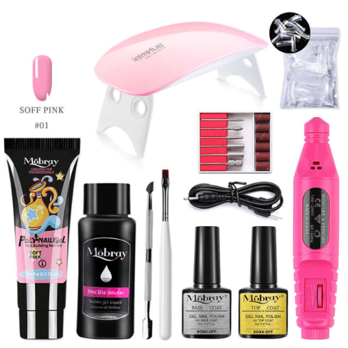 Kit Unhas de Gel Profissionais [12 pc]