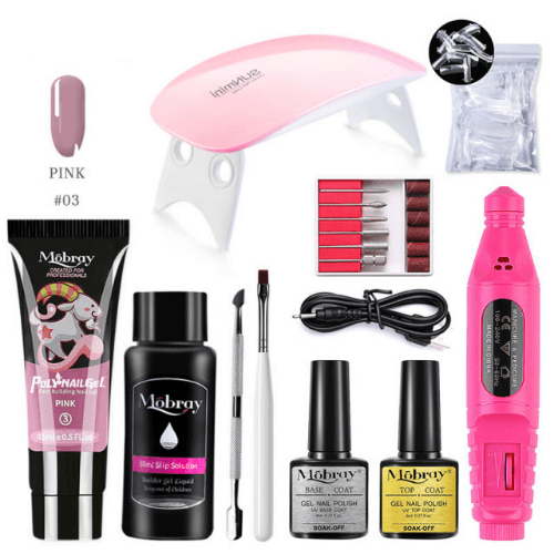 Kit Unhas de Gel Profissionais [12 pc]