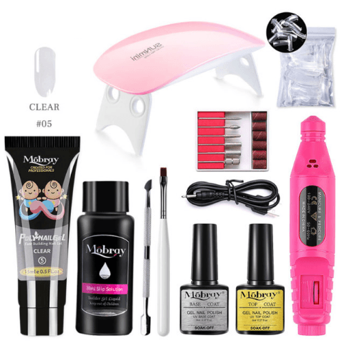 Kit Unhas de Gel Profissionais [12 pc]