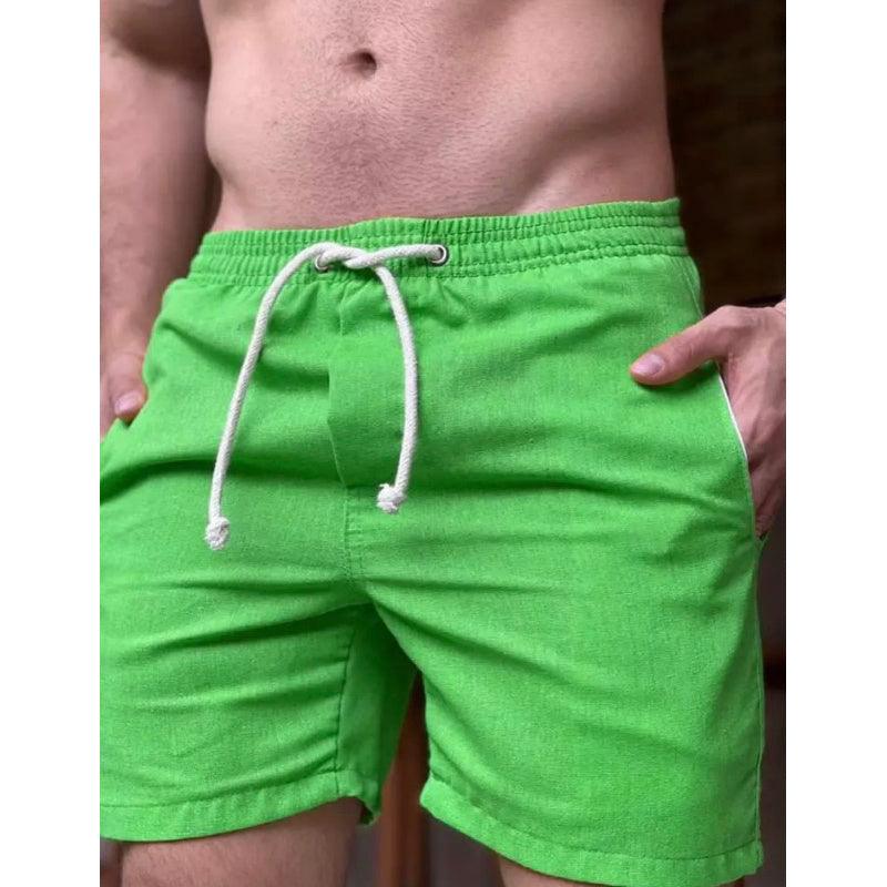 Bermuda Masculina de Linho