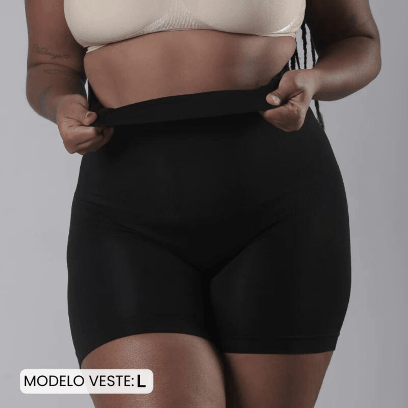 Modela Fit - Short Modelador COMPRE 1, LEVE 2 + BRINDE 2 Sutiãs Sem Costura