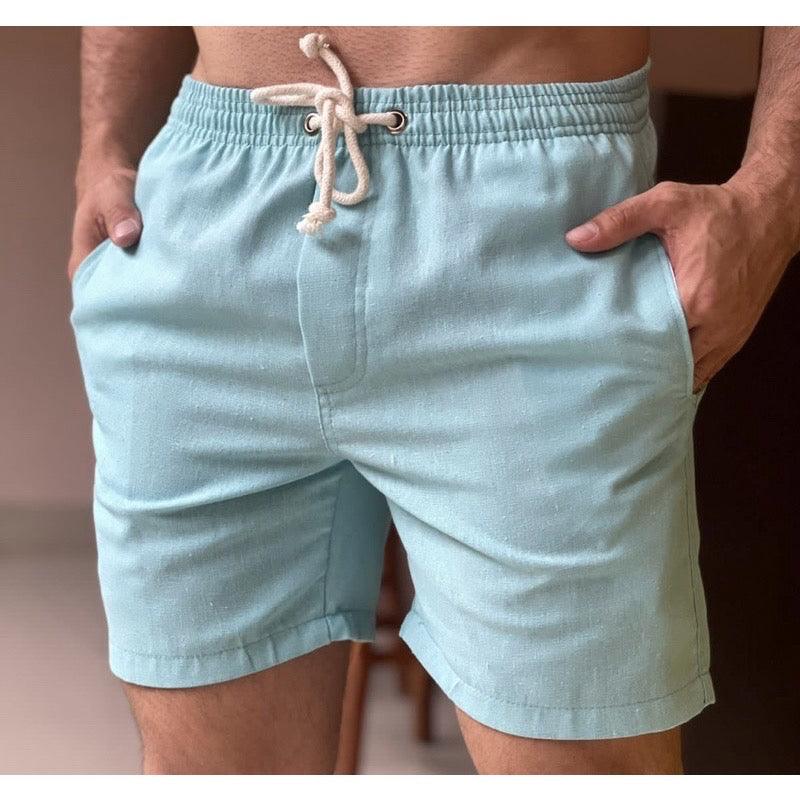 Bermuda Masculina de Linho