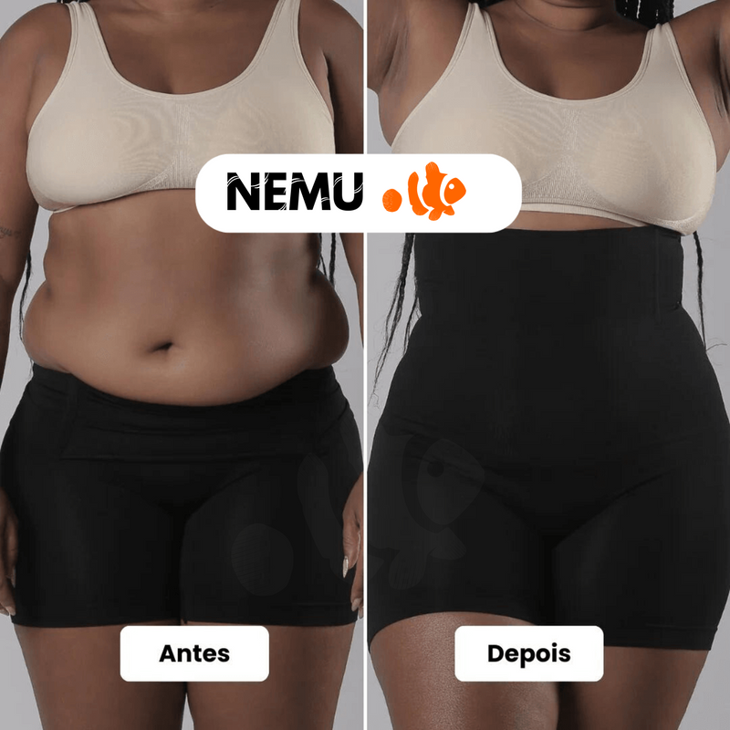 Modela Fit - Short Modelador COMPRE 1, LEVE 2 + BRINDE 2 Sutiãs Sem Costura