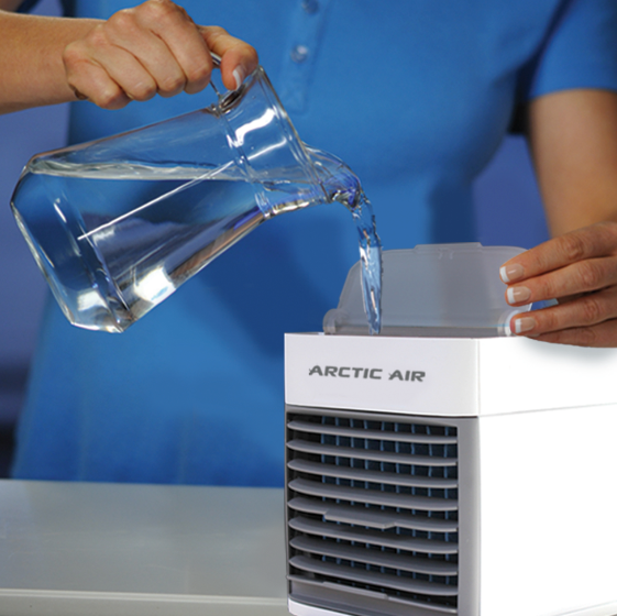 Arctic Air Ulra™ - Ar Condicionado Portátil + Sono Pleno™ - Máscara de dormir 3D