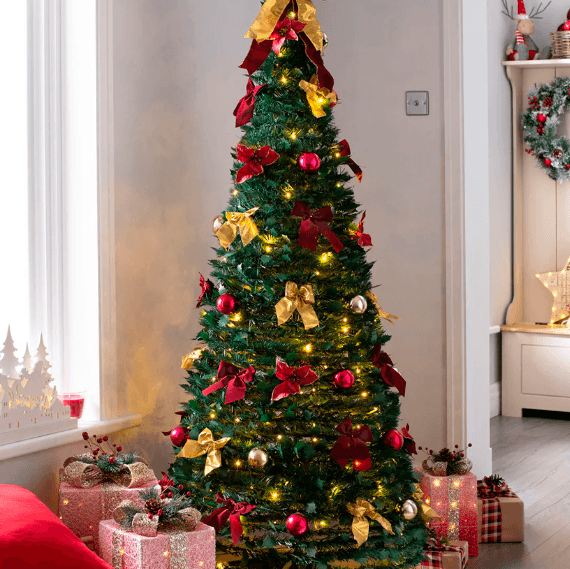 Árvore de Natal Retrátil [FÁCIL DE MONTAR]
