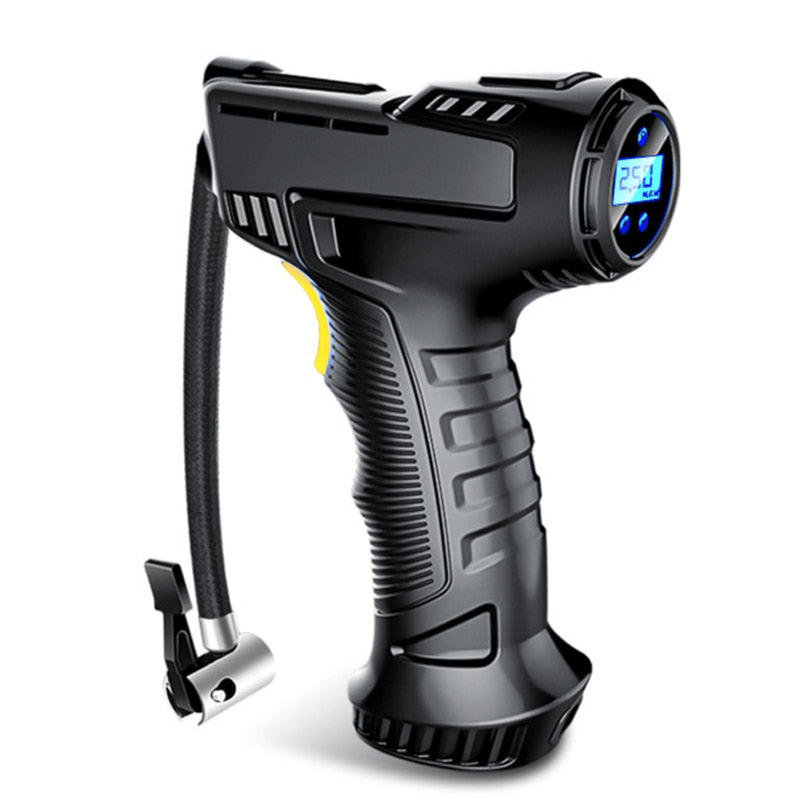 Calibrador De Pneus Digital Portátil + 3 Bicos Diferentes