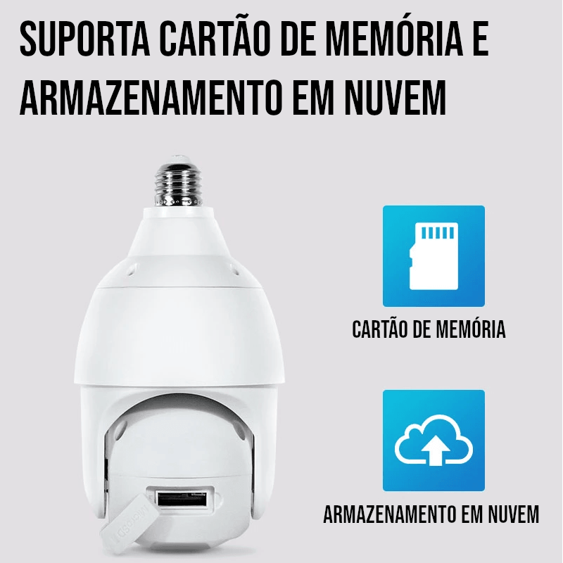 Câmera de Segurança avançada WI-FI 360