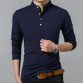 Camisa Casual Premium de Manga Longa Masculina