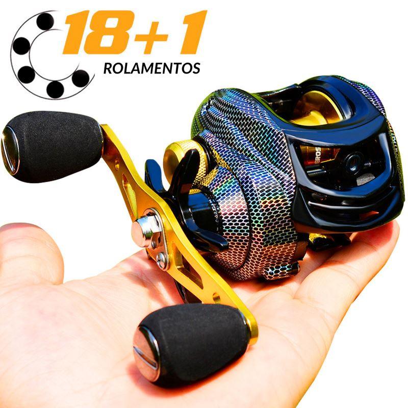 Carretilha de Pesca 10Kg Drag  SNAKE