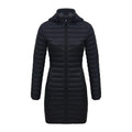 Casaco Feminino de Inverno Acolchoado de Algodão