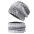 Gorro e Gola Degrade Forro Peluciado Kit Elegante