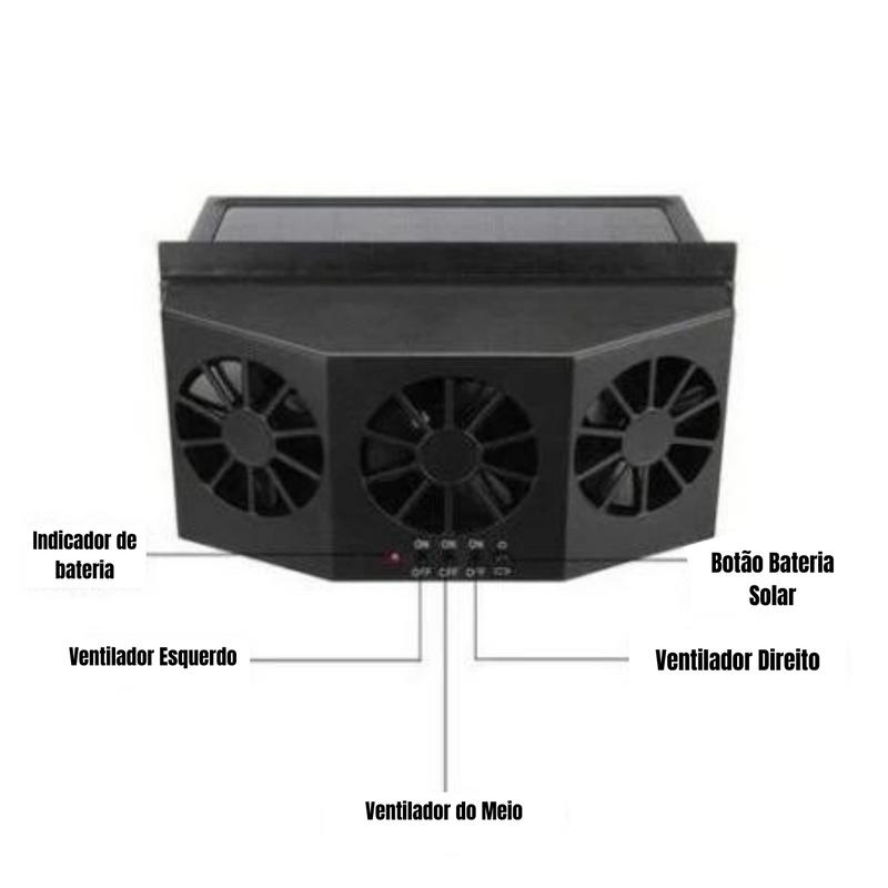 Ar Condicionado Portátil - Solar-Fresh™ [ULTRA POTENTE] [COMPRE 1 LEVE 2]
