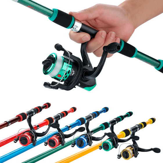 Kit Profissional de Pesca ProFish [MAIS DE 100 PEÇAS]