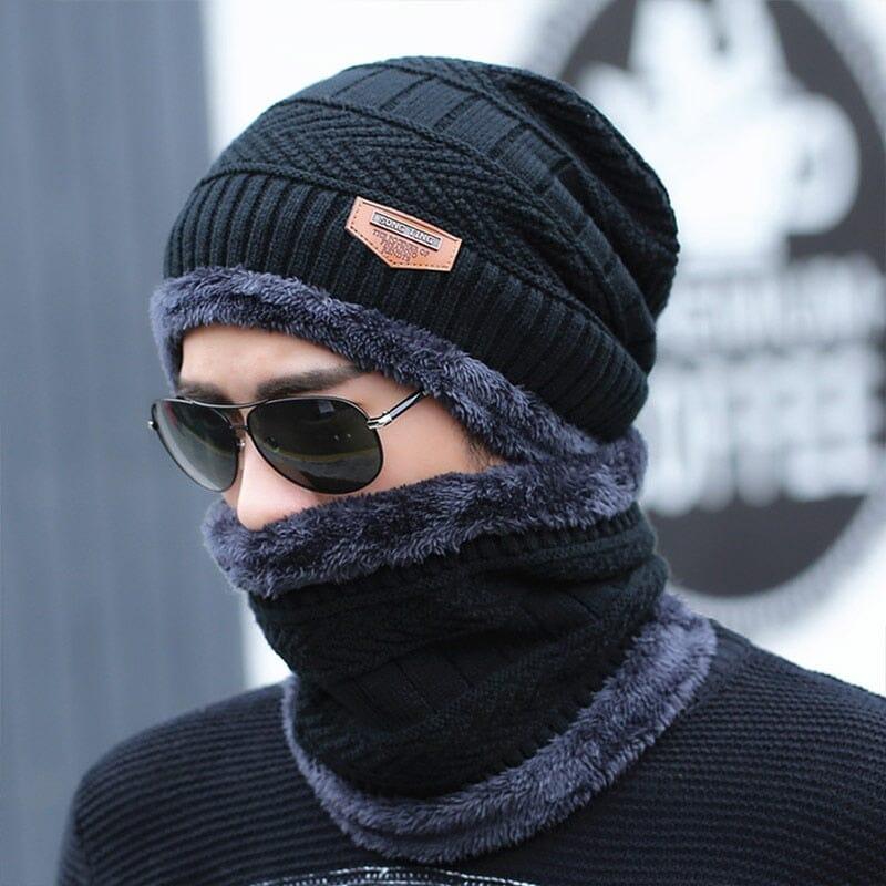 Kit de Inverno Premium: Gorro e Cachecol Térmico Alaska