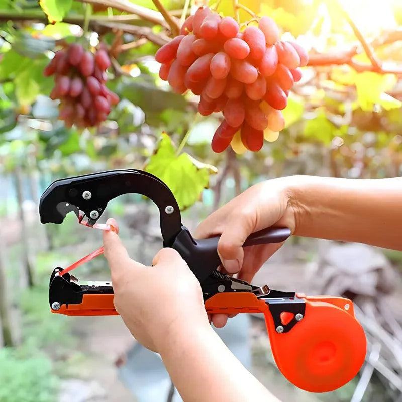 Máquina de amarrar plantas com Fita PlantFix