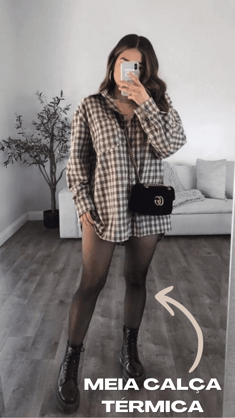 Meia Calça Térmica Premium Paris - Pague 1 Leve 2