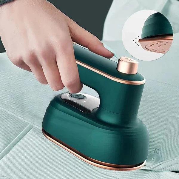 SwiftPress - Mini Ferro de Passar a Vapor Portátil + PeloPro - Removedor Elétrico de Fiapos e Pelos(ÚLTIMAS UNIDADES)