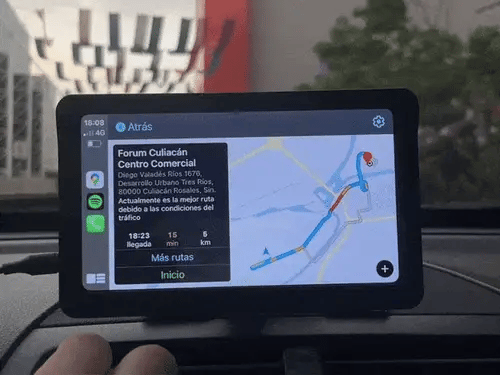 Smart Carplay™ - Multimídia CarPlay + RadarAlert™ - Dispositivo Identificador de Radares (PROMOÇÃO DIA DOS PAIS)