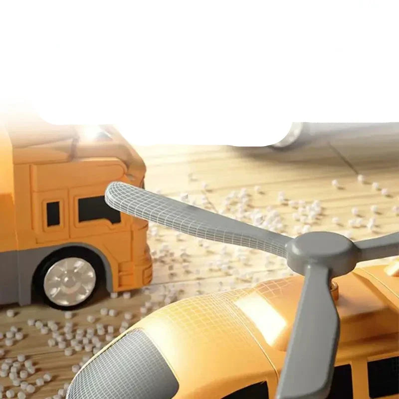 TransforMax™ - Carrinho Transformer + OrdemBox™ - Caixa Organizadora (PROMOÇÃO DIA DAS CRIANÇAS)