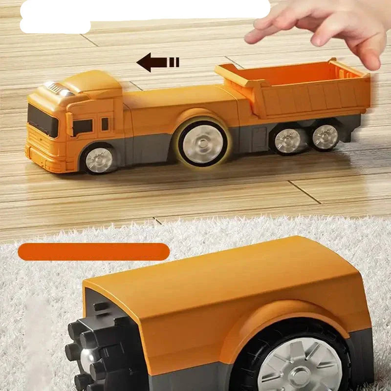 TransforMax™ - Carrinho Transformer + OrdemBox™ - Caixa Organizadora (PROMOÇÃO DIA DAS CRIANÇAS)