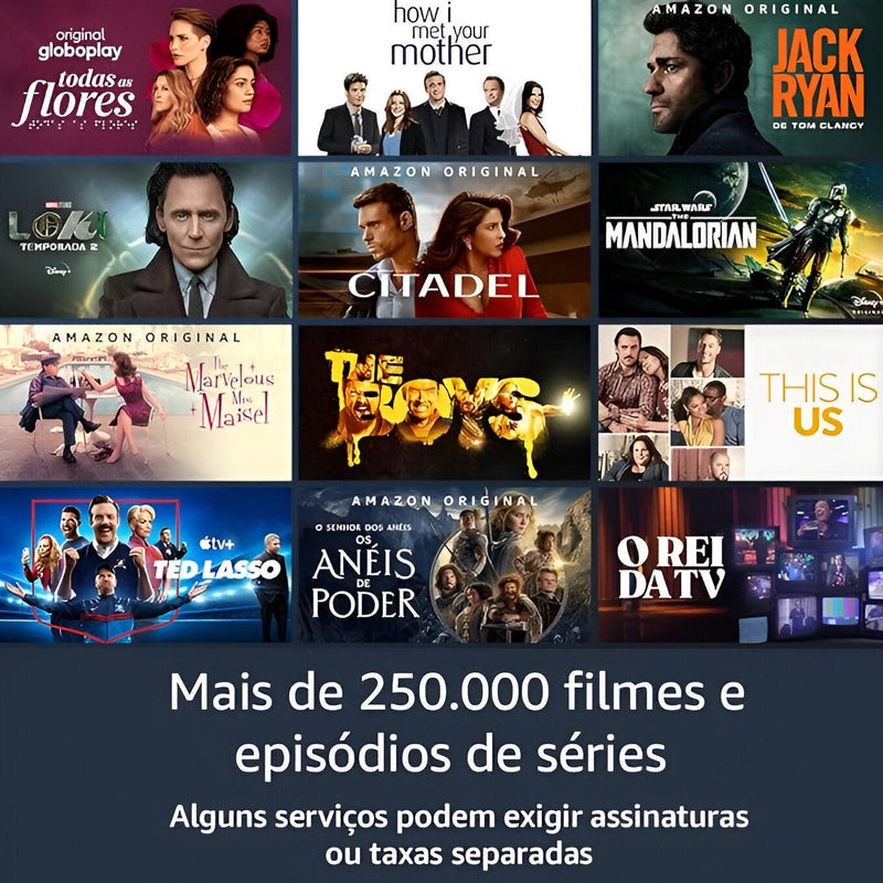 Fire Stick TV - Streaming em Full HD com Alexa - (QUEIMA DE ESTOQUE)