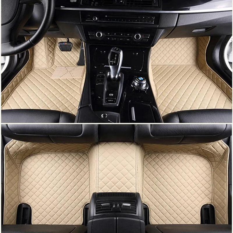 Kit de Tapetes Automotivos de Luxo Universal - Sertaplux