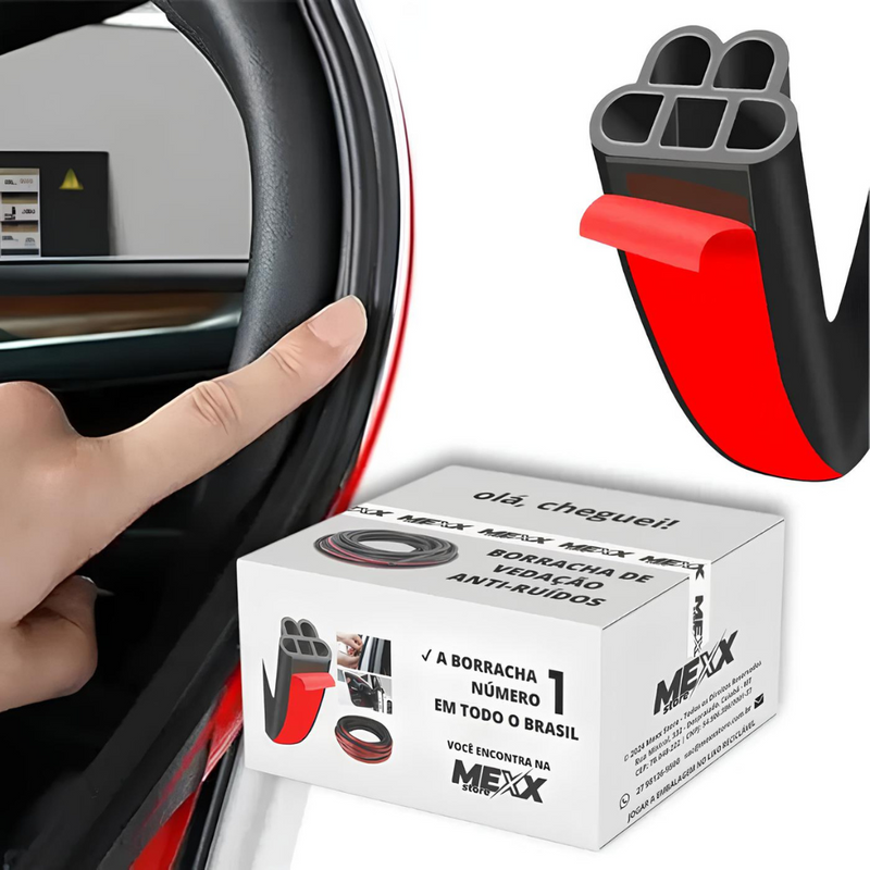 RadarAlert™ - Dispositivo Identificador de Radares + Noise Rubber™ - Borracha Anti-Rúidos e Anti-Poeira [PROMOÇÃO ANIVERSÁRIO LOJA NEMU]
