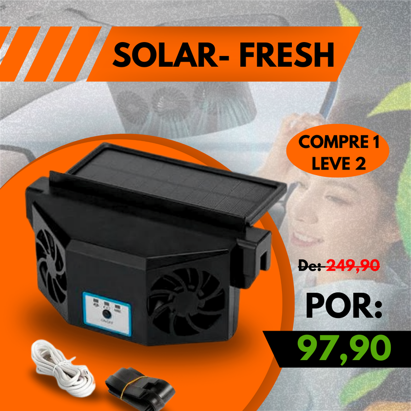 Ar Condicionado Portátil - Solar-Fresh™ [ULTRA POTENTE] [COMPRE 1 LEVE 2]